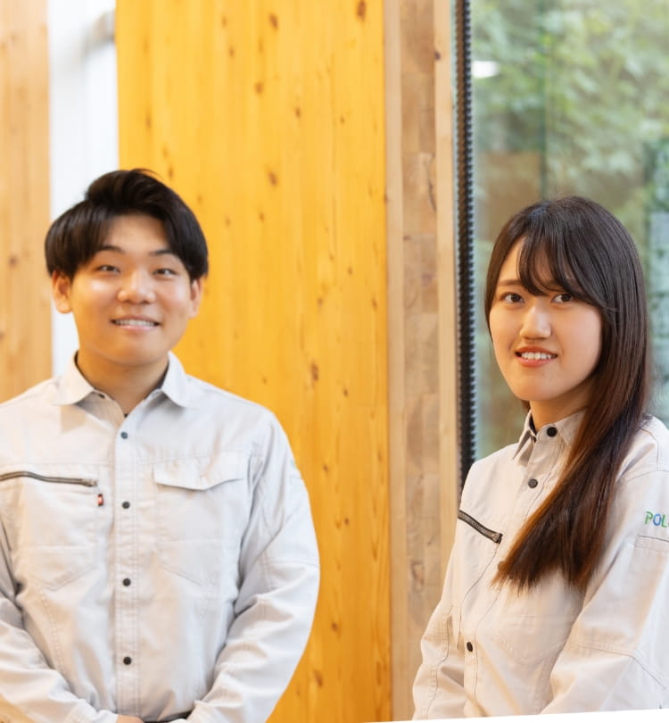 若手社員インタビューの写真