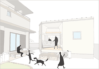 控えめなボリューム