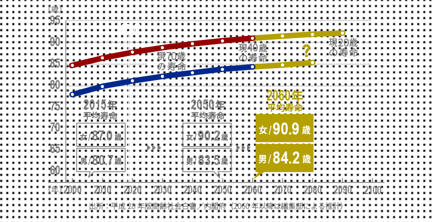 出所：平成28年版高齢社会白書/内閣府